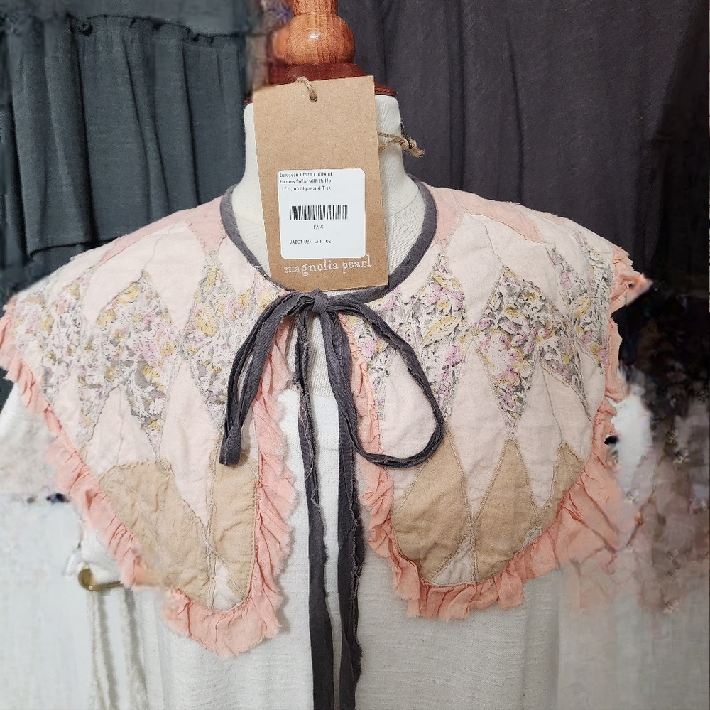 MAGNOLIA PEARL JILL JABOT COLLAR - Picture 3 of 9